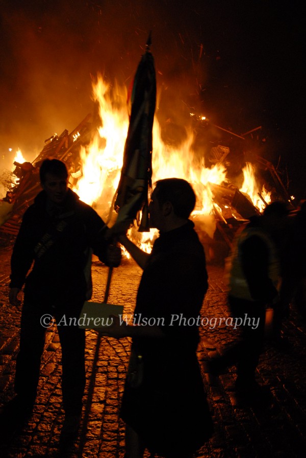 Biggar Bonfire 2007 - photo © Andrew Wilson