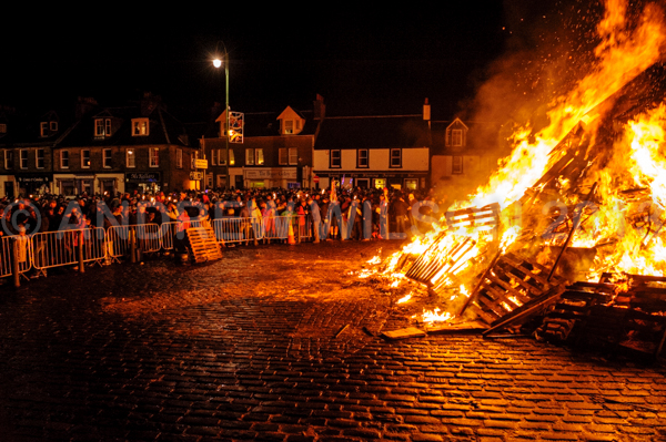 Biggar Bonfire 2013 - picture copyright Andrew Wilson