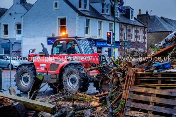 Biggar Bonfire 2018 - picture © Copyright Andrew Wilson - all rights reserved