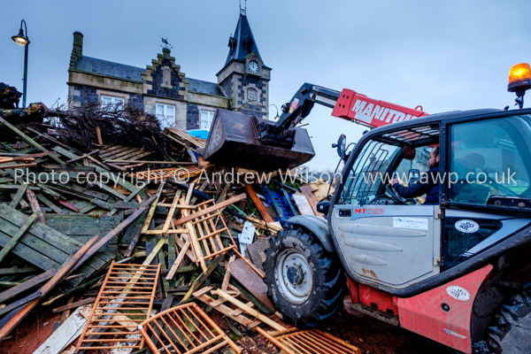 Biggar Bonfire 2018 - picture © Copyright Andrew Wilson - all rights reserved