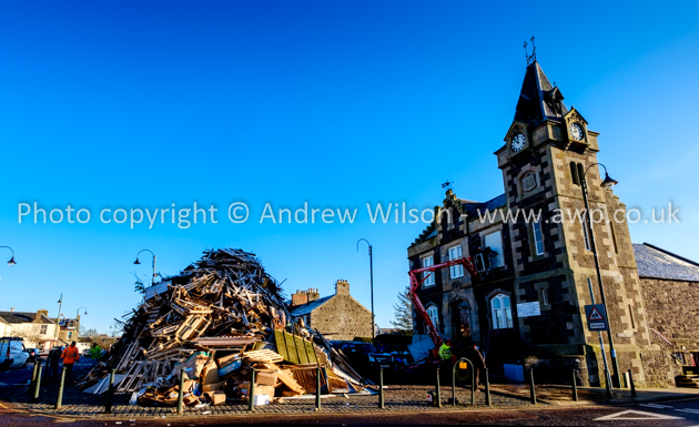 Biggar Bonfire 2019 - picture © Andrew Wilson - all rights reserved - no use without permission